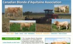 Canadian Blonde d'Aquitaine Association is an association of progressive breeders dedicated to the continuous improvement of the Blonde dAquitaine breed, in a way that provides seedstock with superior breeding values for both the commercial and purebred cattleman.
